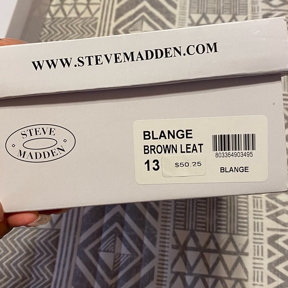 Steve Madden brown leather loafers - Picture 4 of 4